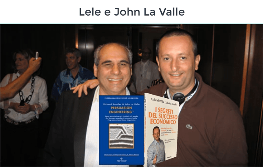 Lele Villa e Jhon La valle